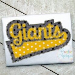 giants-embroidery-applique-design