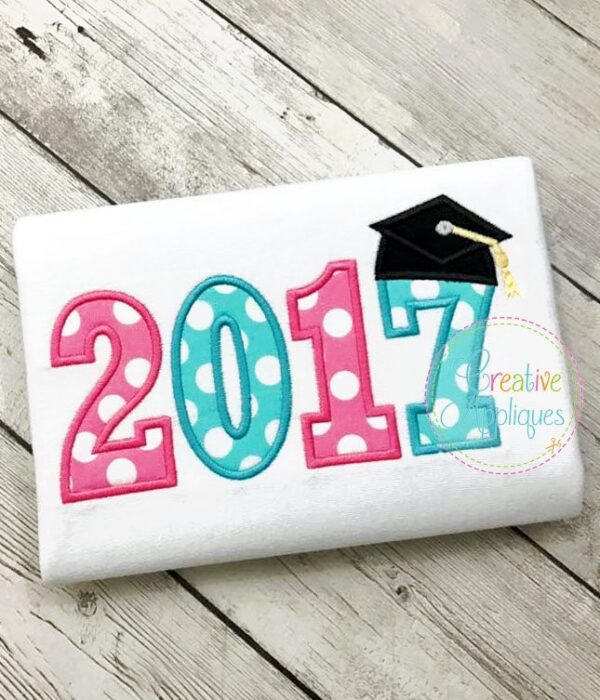 2017 Graduation Applique