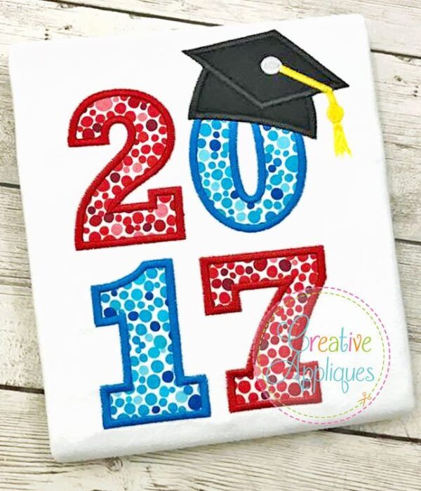 2017 Graduation Applique