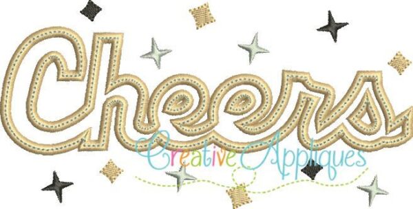 Cheers Applique - Image 2