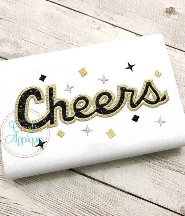 Cheers Applique