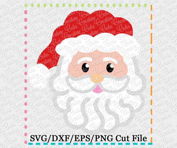 Santa SVG DXF EPS