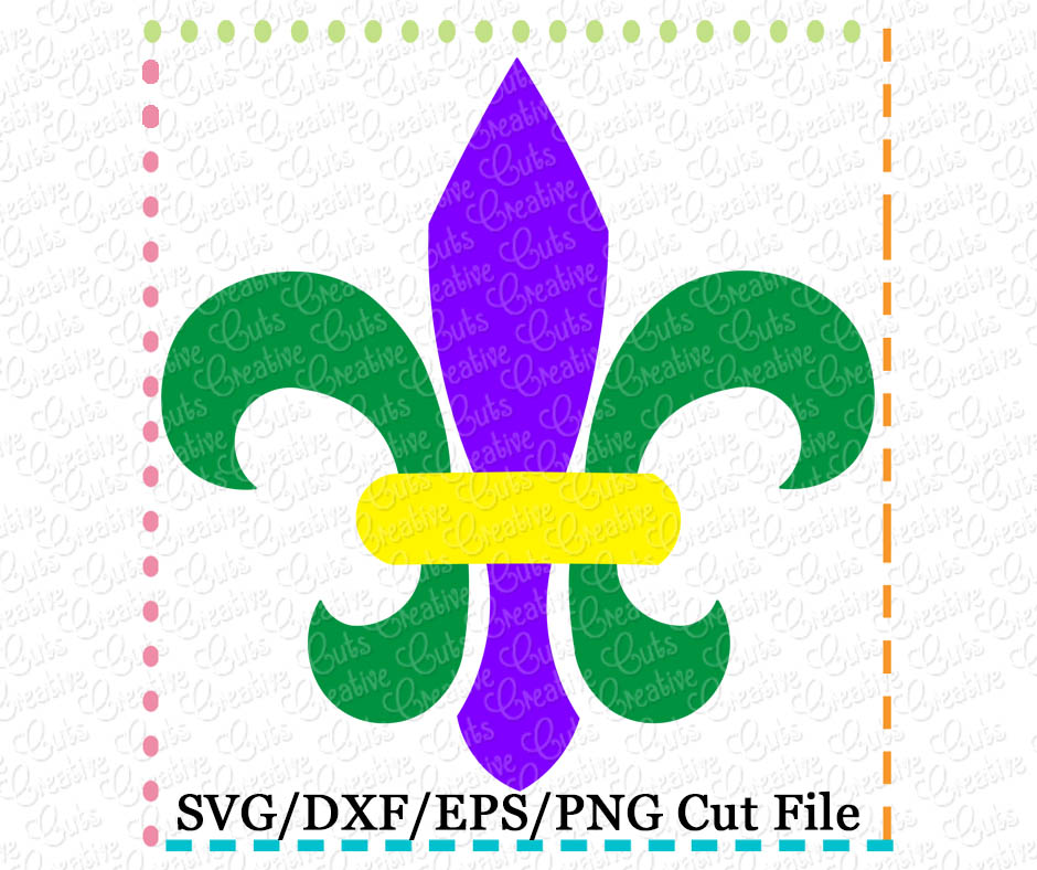 Download Fleur De Lis Cutting File Svg Dxf Eps Creative Appliques
