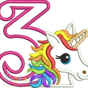 3-3rd-three-third-birthday-rainbow-unicorn-pony-horse-embroidery-applique-design