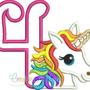 4th-fourth-birthday-rainbow-unicorn-embroidery-applique-design