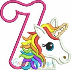 7-7th-seven-seventh-birthday-rainbow-unicorn-pony-horse-embroidery-applique-design