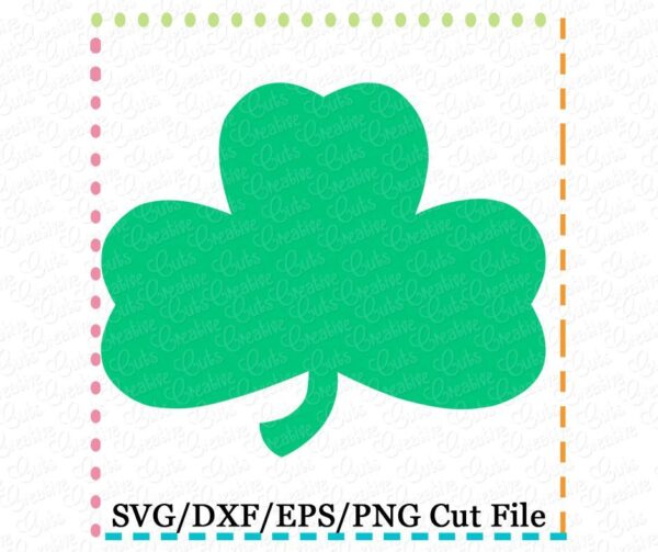 Shamrock Cutting File SVG DXF EPS