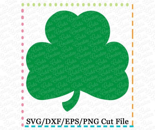 Clover Cutting File SVG DXF EPS