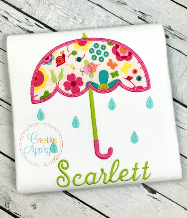 Umbrella Applique