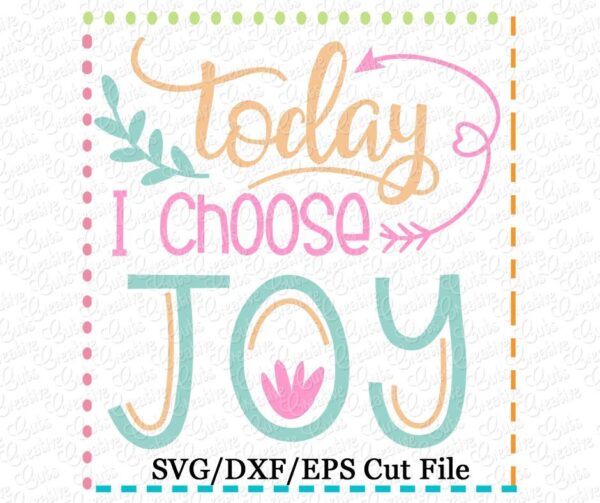 Today I choose Joy Cutting File SVG DXF EPS