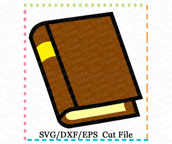 Book Cutting File SVG DXF EPS