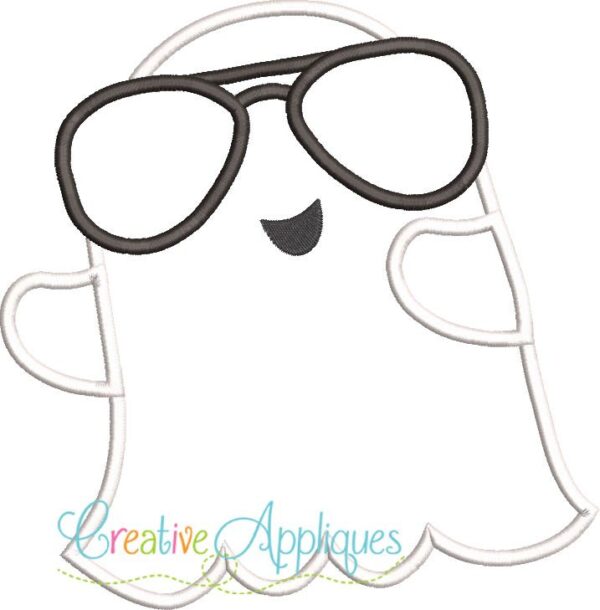 Ghost Sunglasses Applique - Image 2