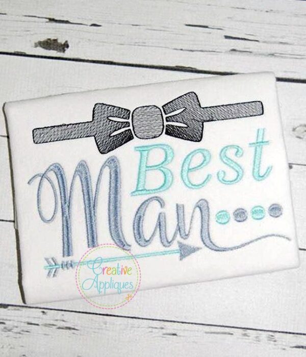 Best Man Embroidery