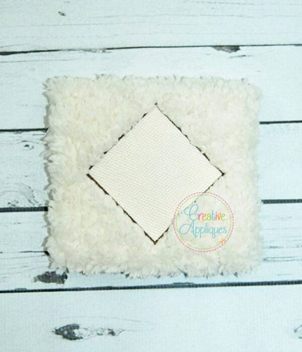 Embossed Diamond Knock Down Frame Embroidery - Image 3