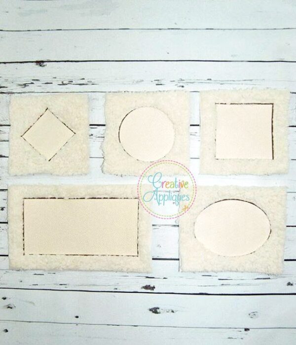 Embossed Monogram Knock Down Frame Embroidery Set - Image 9