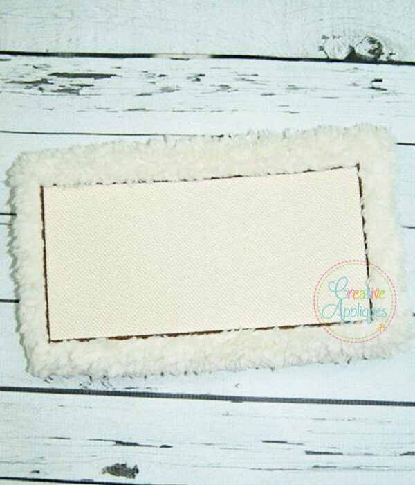 Embossed Rectangle Knock Down Frame Embroidery - Image 3