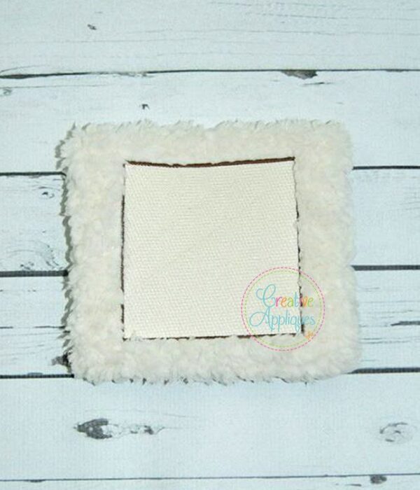 Embossed Square Knock Down Frame Embroidery - Image 3