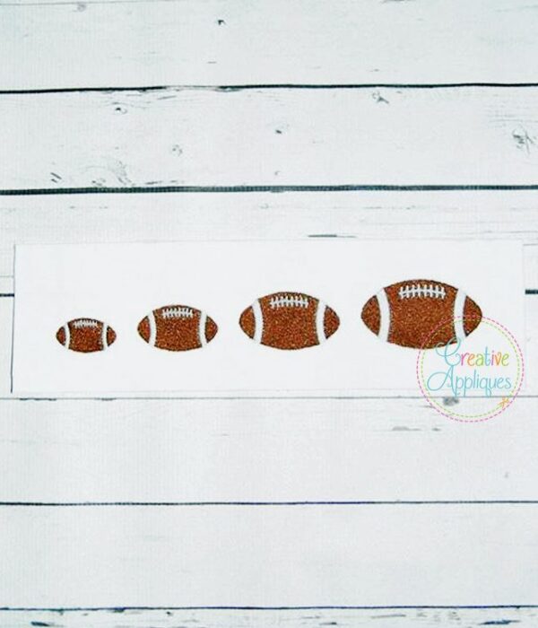 Football Miniature Embroidery