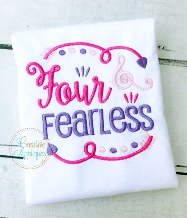 Four & Fearless Embroidery