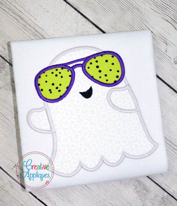 Ghost Sunglasses Applique