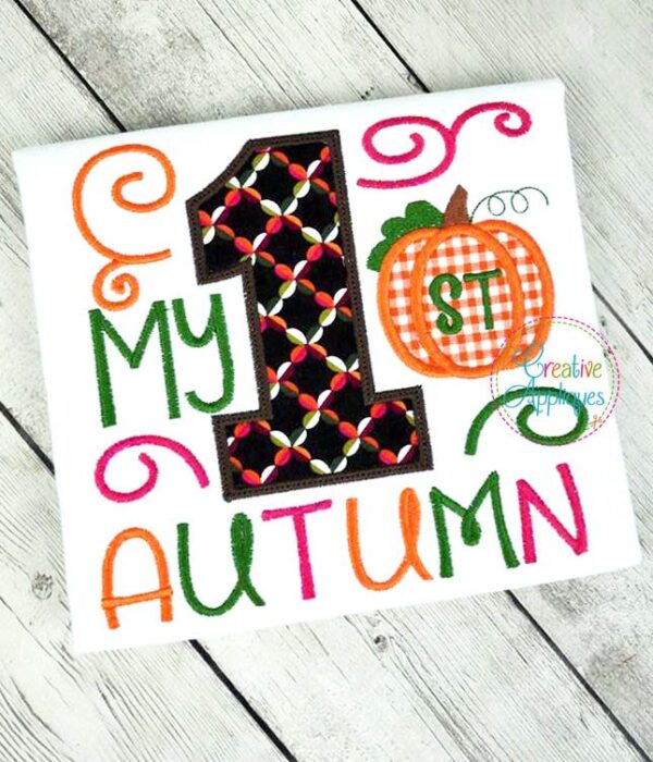 My 1st Autumn Applique