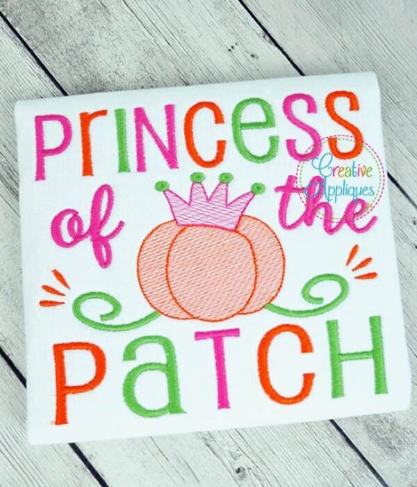 Princess of the Patch Embroidery