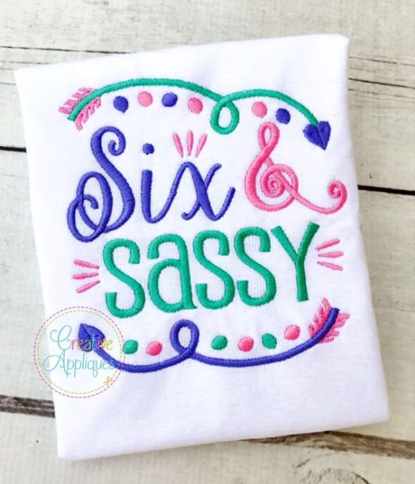 Six & Sassy Embroidery