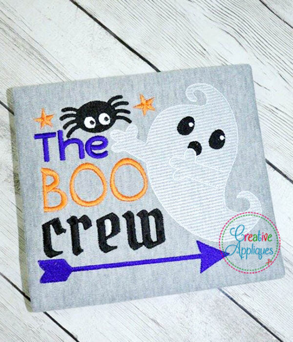 The Boo Crew Embroidery