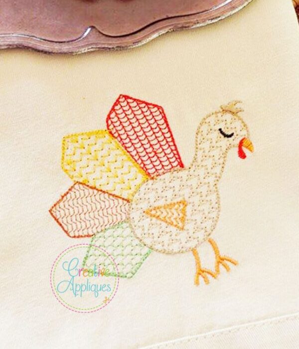 Motif Turkey Embroidery