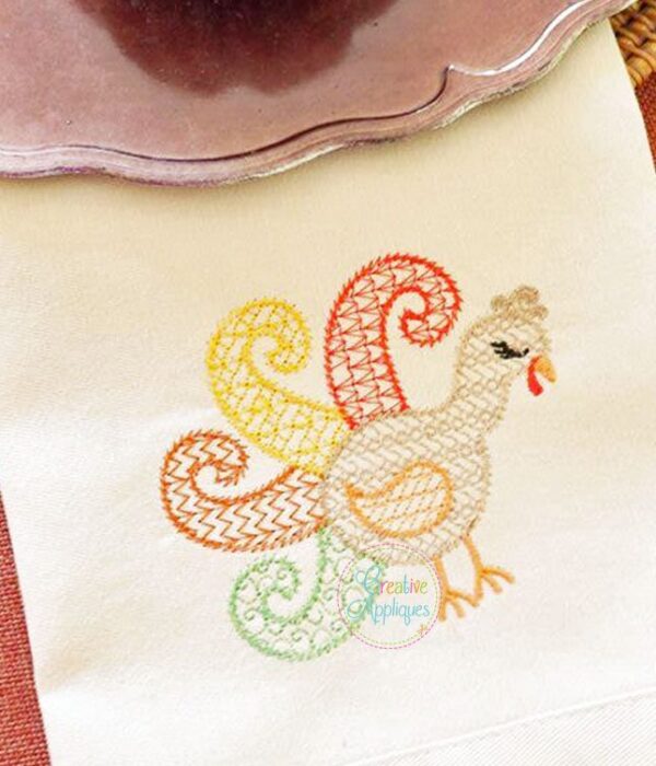 Motif Girl Turkey Embroidery