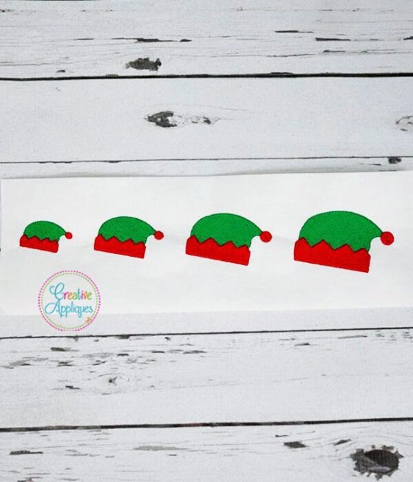 Elf Hat Miniature Embroidery