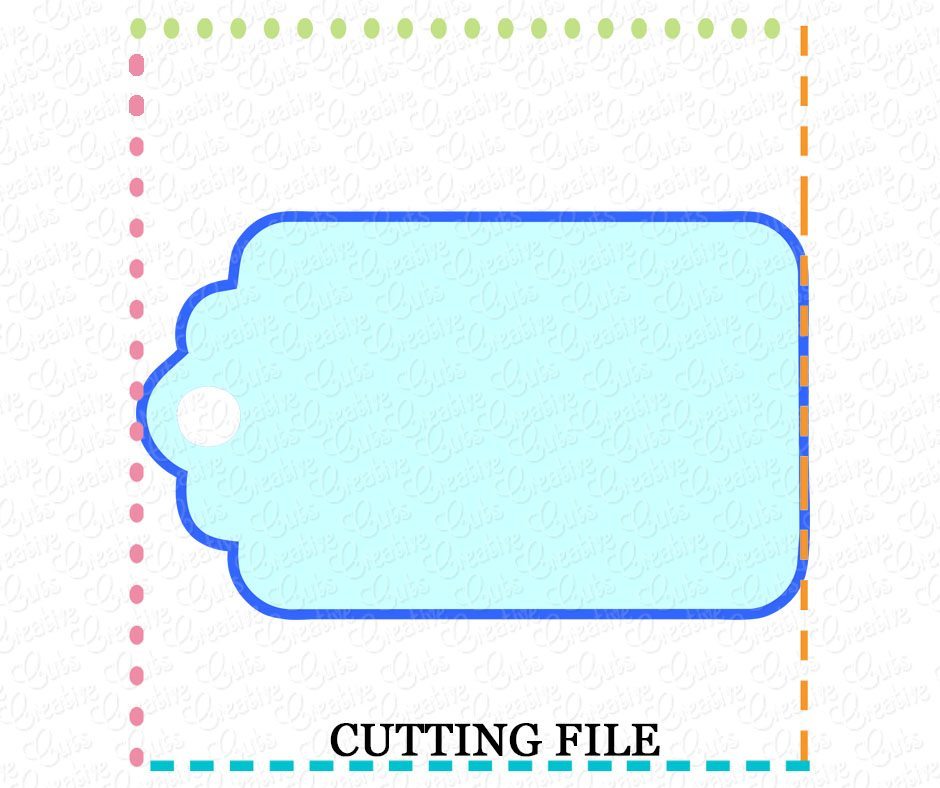 blank printable tag