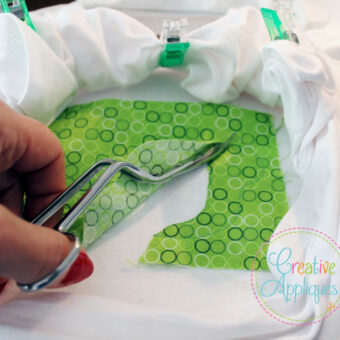 How to applique-Beginners Guide to Fabric Applique - La creative mama