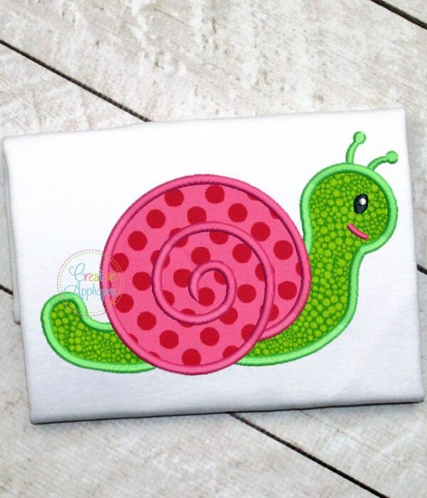 Snail Applique