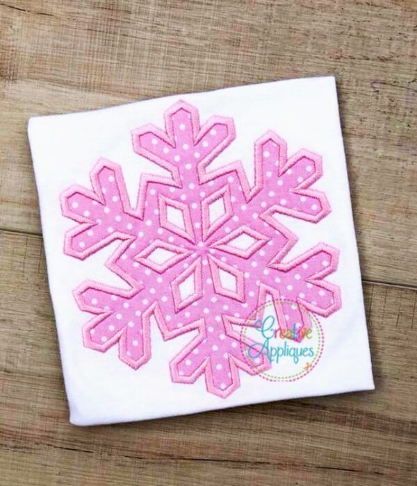 Snowflake Applique