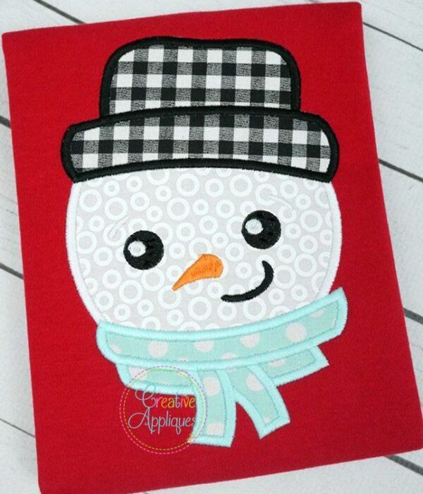 Snowman Applique