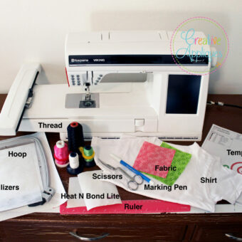 Easy Applique on Your Sewing Machine – Our Home Made Easy