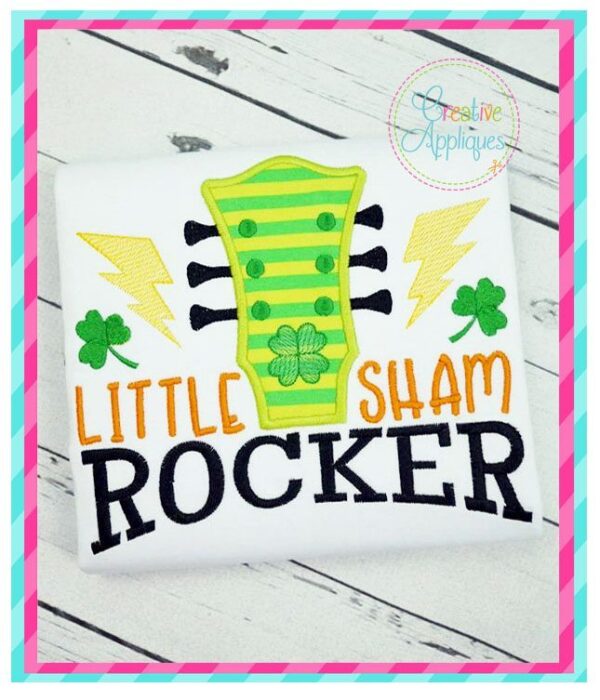 St Patrick's Word Set Applique - Image 2