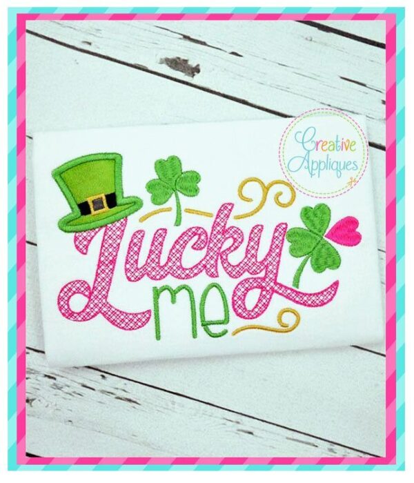 St Patrick's Word Set Applique - Image 7