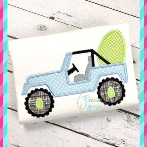 easter jeep, easter egg truck, easter truck applique