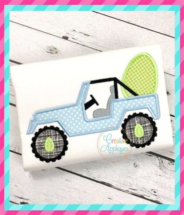 easter jeep, easter egg truck, easter truck applique