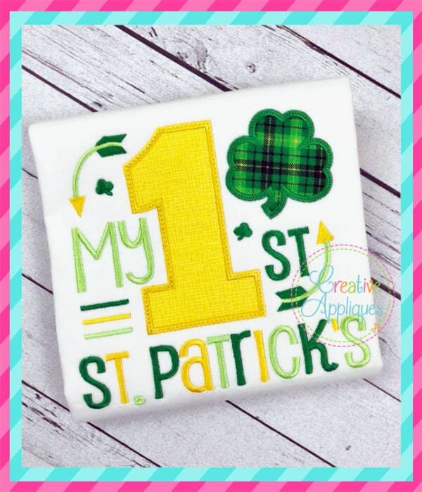 My 1st St Patricks Applique