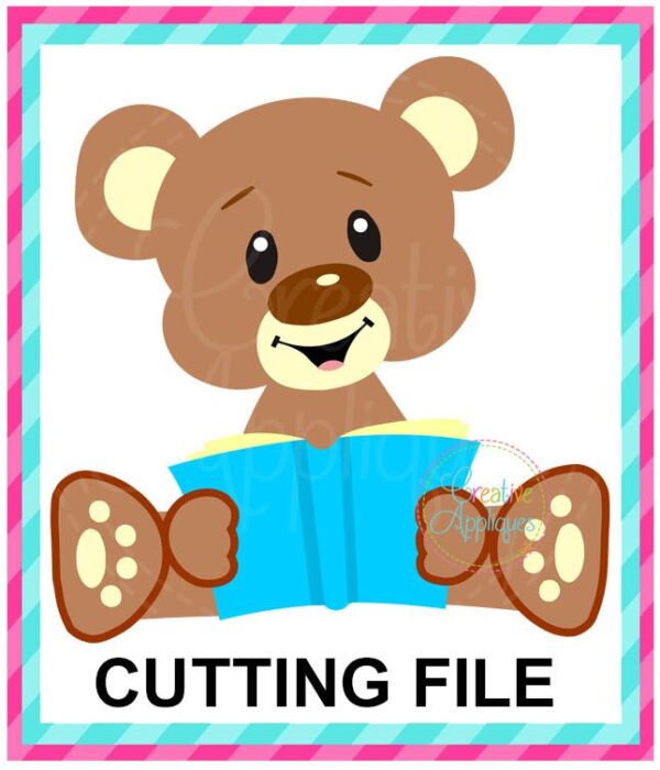 Reading Bear Cutting File SVG DXF EPS