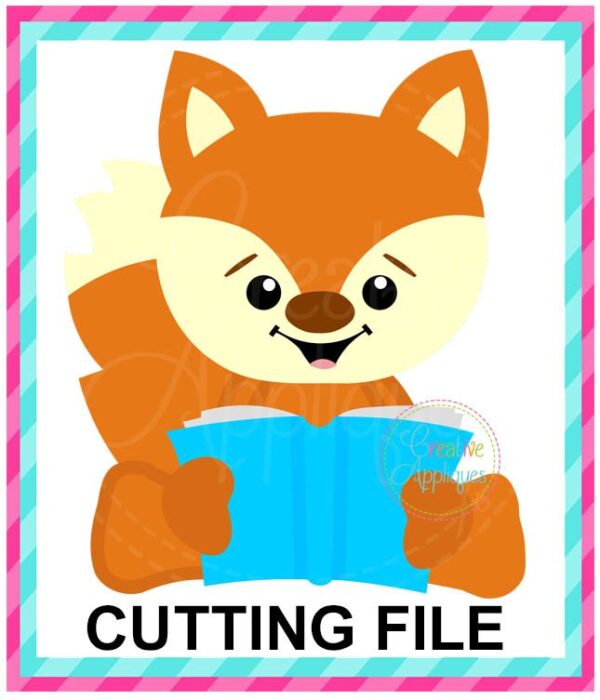 Reading Fox Cutting File SVG DXF EPS