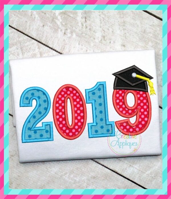 2019 Graduation Applique