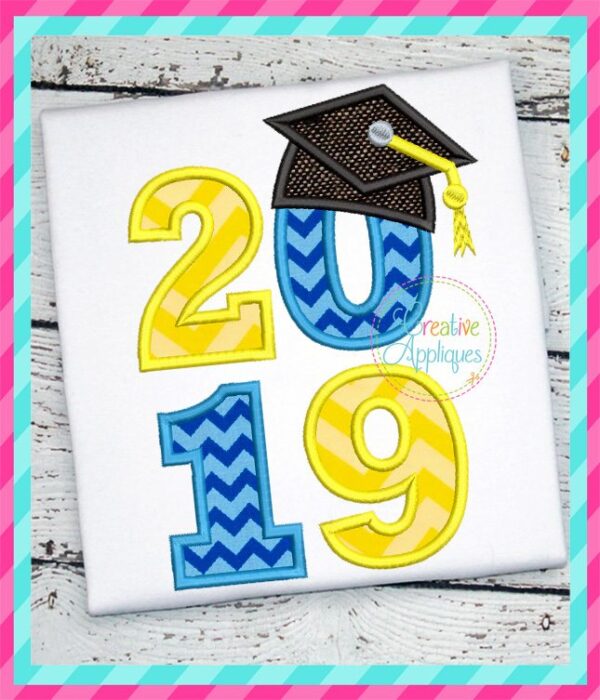 2019 Graduation Applique