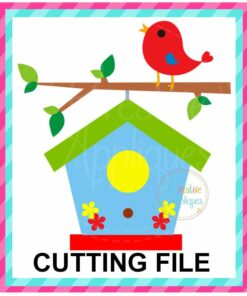Birdhouse SVG cut file