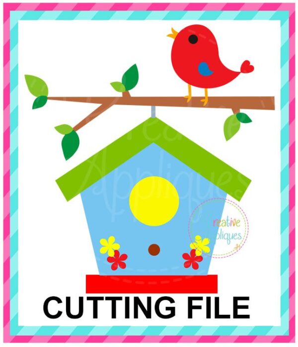 Birdhouse SVG cut file