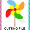Pinwheel SVG cut file