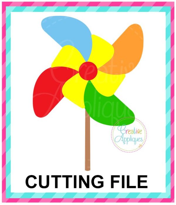 Pinwheel SVG cut file